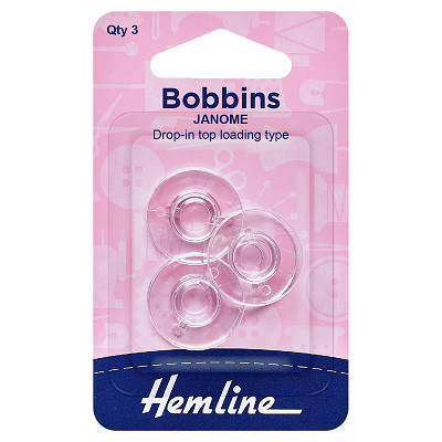 H120.04 Plastic Bobbin: Janome/New Home.. 